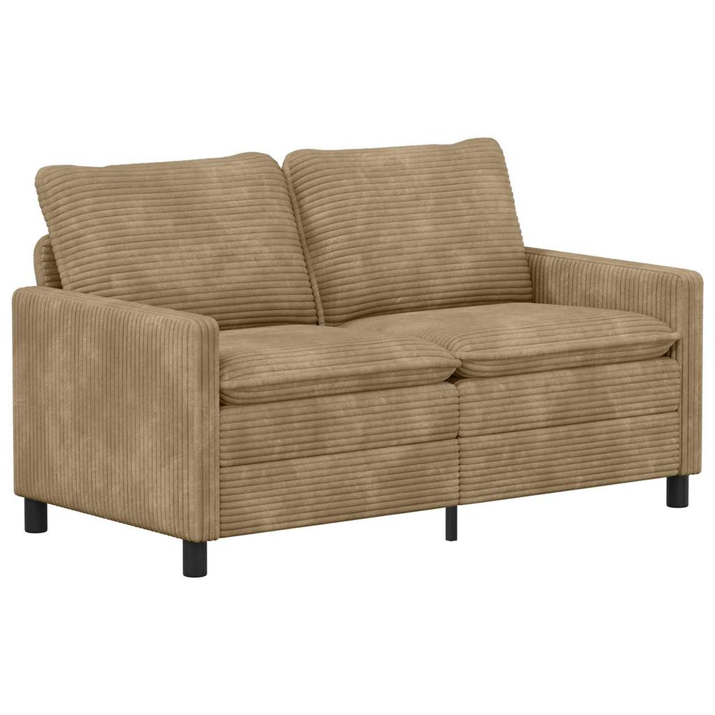 Sofa Taupe 156 X 81 X 87.5 Cm Polyester