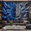 Brighton & Hove Albion Football Personalized Tapestry Support Custom Name, Wall Art Home Decoration