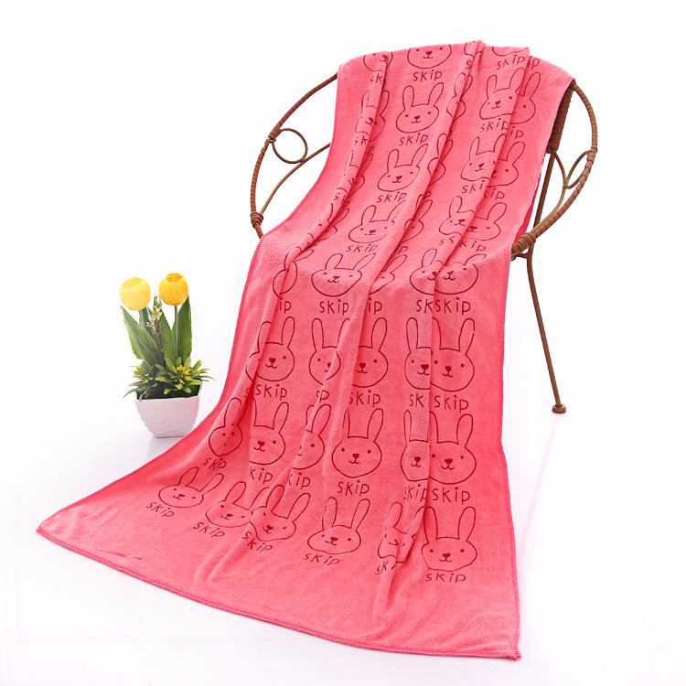 Gaoyang Cartoon Quick-Dry Children's Bath Towel, Water-Absorbent, 70x140cm, Adult & Beach Use