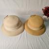 Straw hat women's summer bow straw beach hat outdoor travel sun hat new sun hat