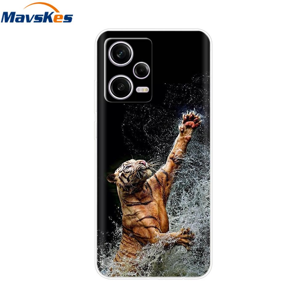 For Xiaomi Redmi Note 12 Pro 5G Case Transparent Soft TPU Back Cover For Redmi Note 12 Pro Plus Note12 5G 4G Cases Cover Fundas