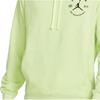 Jordan Solid Color Hoodie with Logo Print & Drawstring Men Tops Light-Lemon DV1291-383