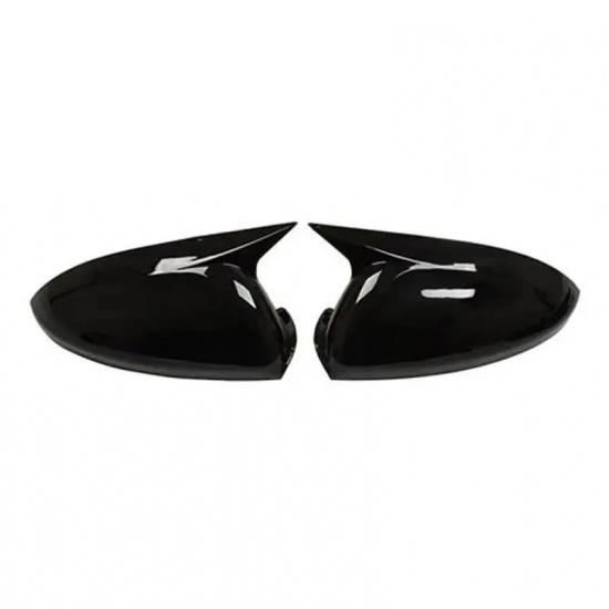 For Chevrolet Monza - Car Rearview Side Mirror Cover Wing Cap Sticker Exterior Door Rear View Case Trim Carbon Fiber