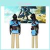 O Traje de Cosplay de Link de The Legend Of Zelda Tears Of The Kingdom em Poliéster