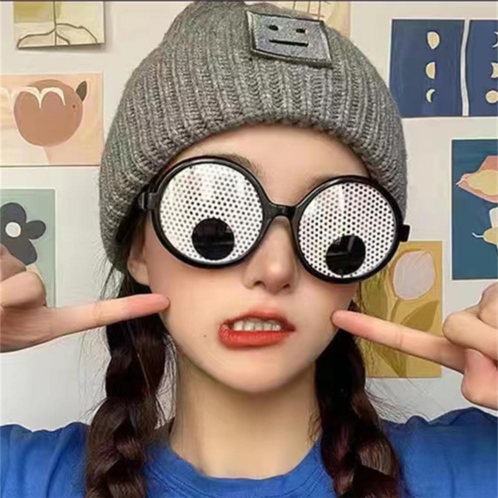 1PC Halloween Party Props Novelty Rotating Eyeballs Anime Glasses Festive Atmosphere Carnival Prop