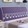 Solid Color Simple Elegant Headboard Cover Thickened Anti-collision Full Package Cloth Sleeve Universal Fit for Most Headboards