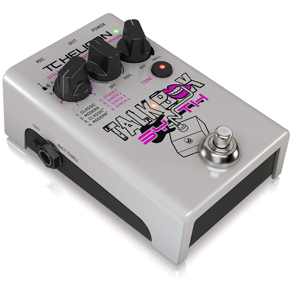 TC Helicon Vocal Effector Talk Box Synth Sound Studio Grade Reverb Adaptive Tone TALKBOX SYNTH
