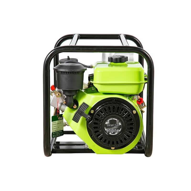 SHRAISE Four-Stroke Diesel Portable Self-Priming Water Pump