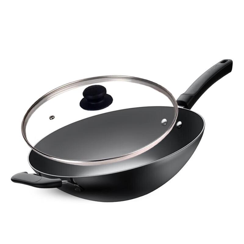 Supor Traditional Wrought Iron Stir-fry Wok