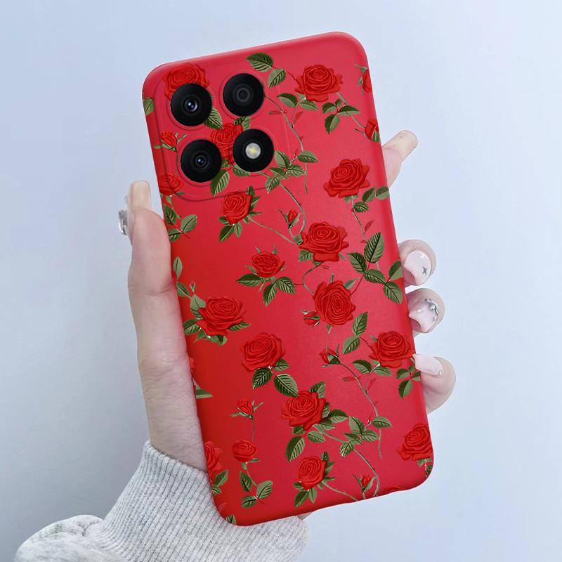 For Huawei Honor X8a Case HonorX8a Soft TPU Silicone Cover Cute Cartoon Panda Phone Case For Honor X6a HonorX6a Plus Coque Funda