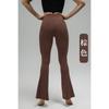 Womens High-Waisted Antibacterial Yoga Flare Leggings Fitness Running Gym Workout Fall Winter