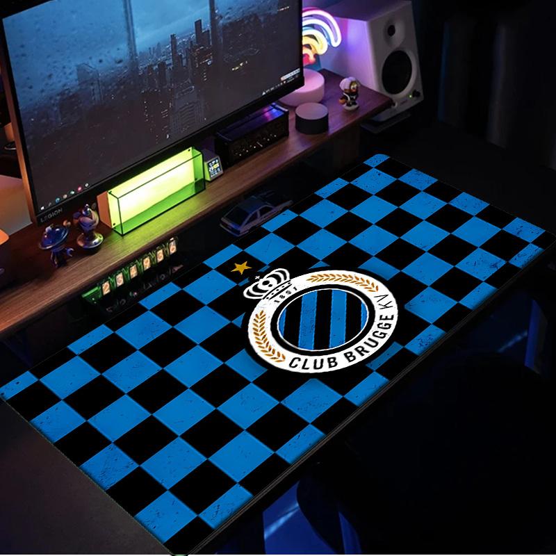 Golden Club Atletico Emblem Mouse Pad, Rubber Base, Mouse Pad for Gamers and Office Use, Gaming Desk , Easy To Clean Mat Christmas fan gifts
