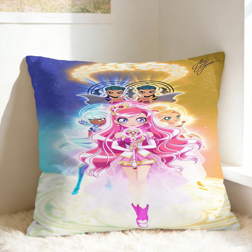 L-lolir-Rock Rock Anime Pillow Case Comfy Pillow Cover For Sofa Home Decor Cute Funny Pillowcases