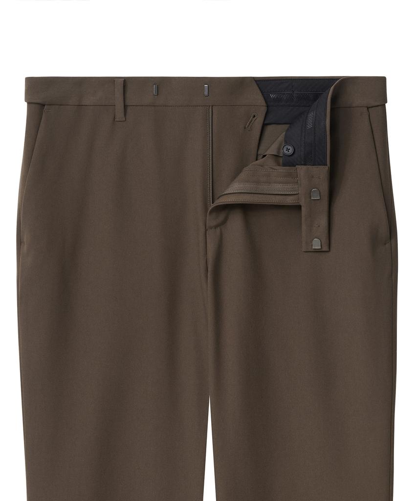 Musinsa Standard Semi Bootcut Hidden Elastic Waist Slacks [Brown]