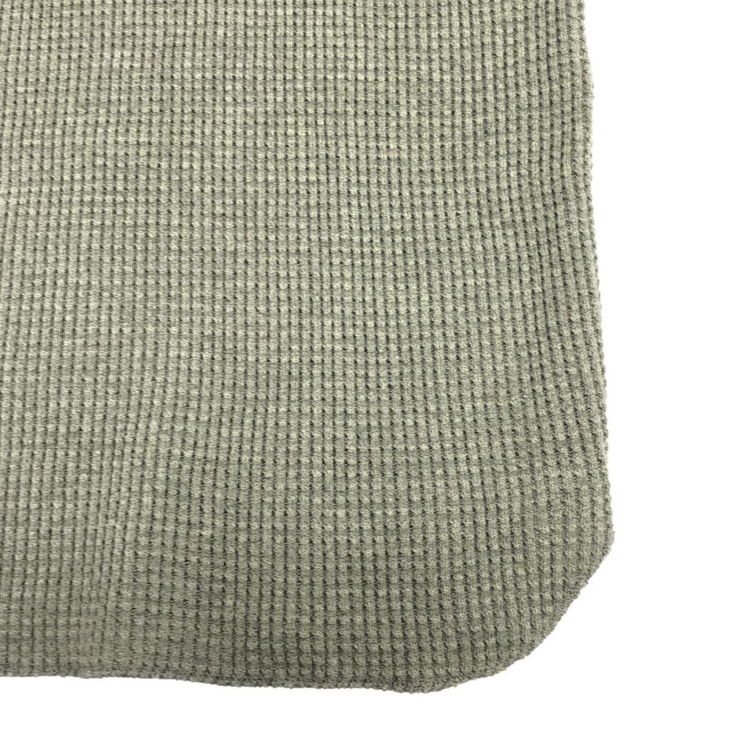 Markaware Made In Japan Long Sleeve Waffle Turtleneck Cut 2 Gray Women Used