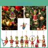 Adorable 2023 Green Monster Cartoon Christmas Tree Hanging Ornament Set For Festive Decor