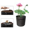 Pack of 8 Nonwoven Fabric Grow Bags with Handle Multipurpose Planter for Aquatic Vegetables Flowers Reusable Foldable
