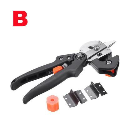 Tesoura de enxerto multifuncional, ferramenta de vacinação de árvores frutíferas, cortador de ramos, fita de enxertia, ferramentas de jardinagem