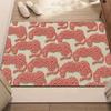 Leopard Print Carpet Mat Rug 3D Animal Pattern Home Decoration Living Room Bedroom Modern Floor Decor Floor Mat Door Mat