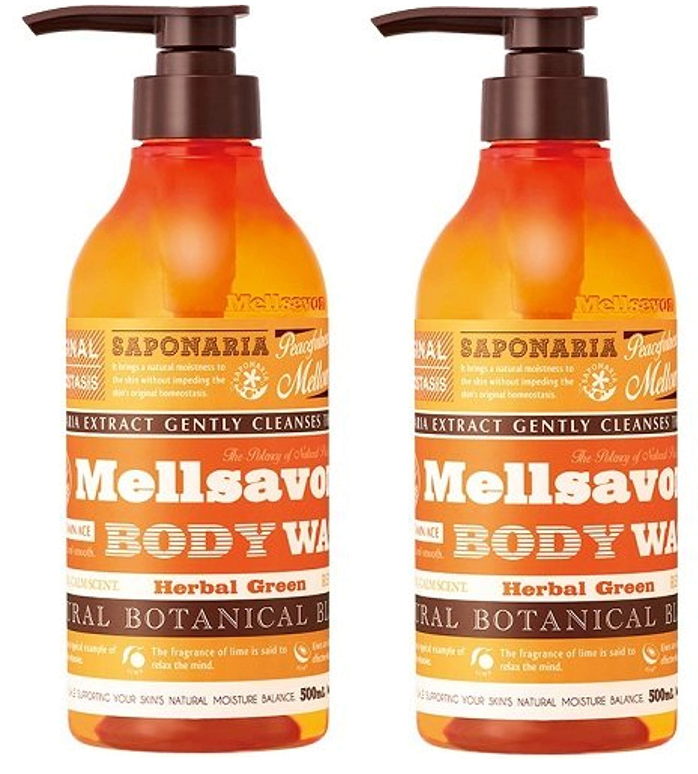 

Mersabon Refresh Body Wash Herbal Green x 2 [Набор 2] (500 мл)