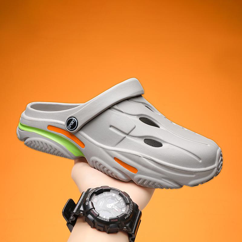 EVA Mens Summer Slipper Soft Comfort High-elastic Mens Sandal Slipper Trendy All-match Men Beach Shoe Water Proof Sandal for Men