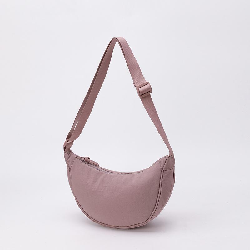 Versatile Nyl Crescent Shoulder Crossbody Bag Lightweight, Durable, Stylish 20+ Vibrant Color for Everyday Use, Travel, Outing