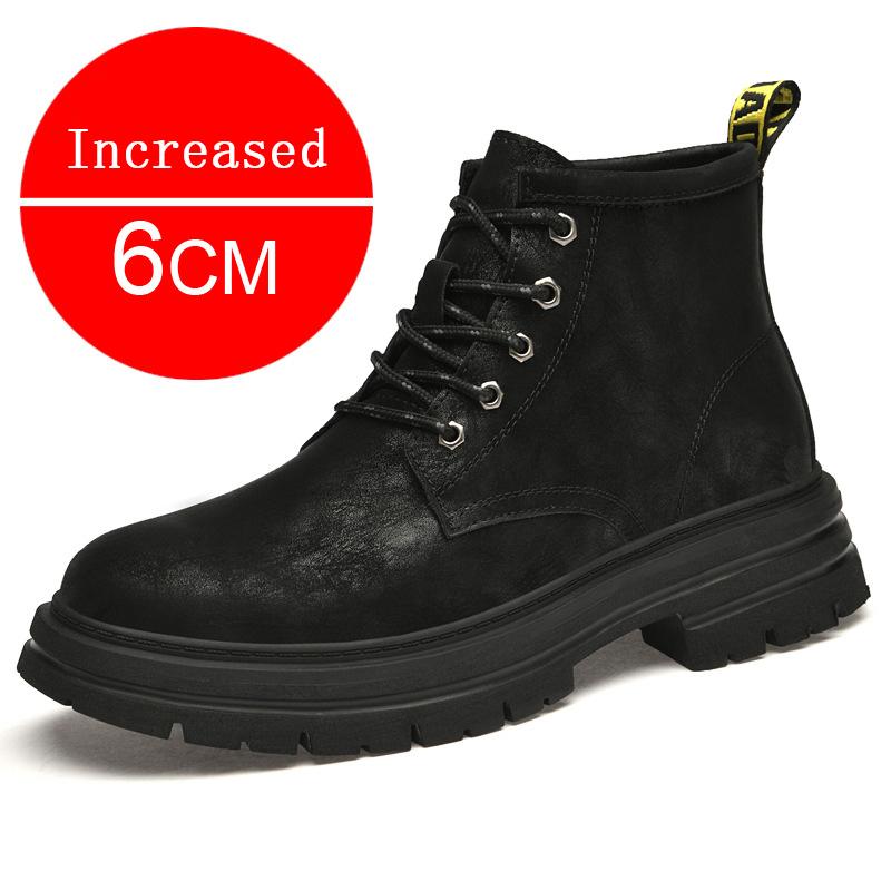 Мужские ботинки из натуральной кожи — фото 8