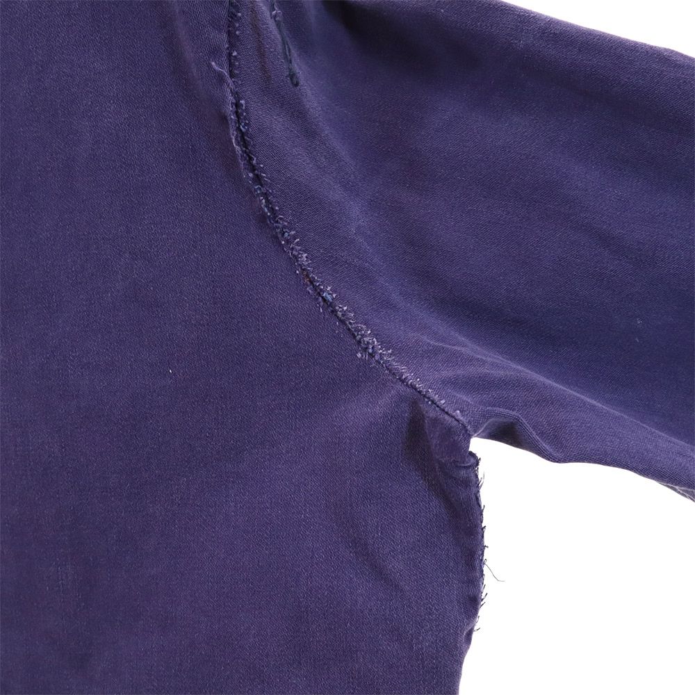 EURO WORK 80s Vintage Work Chester Coat L Navy Men's Used