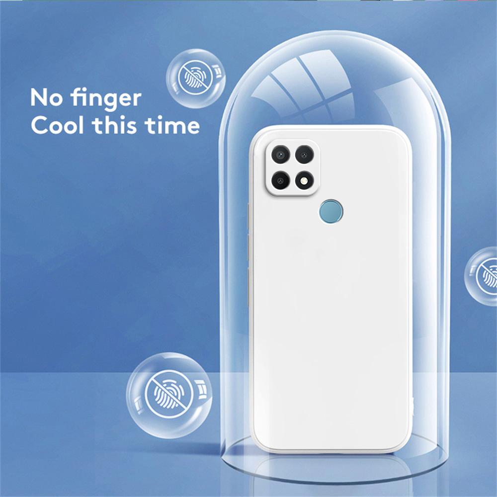 Funda para Redmi 10A, 10C y 9C con NFC, protección de lente a prueba de golpes, cuadrada, de silicona mate