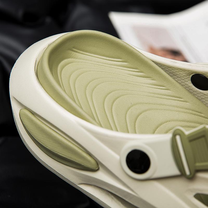 Men's EVA Sandals Non-slip Breathable Thick Sole Shoes Casual Beach Slippers for Outdoor Indoor