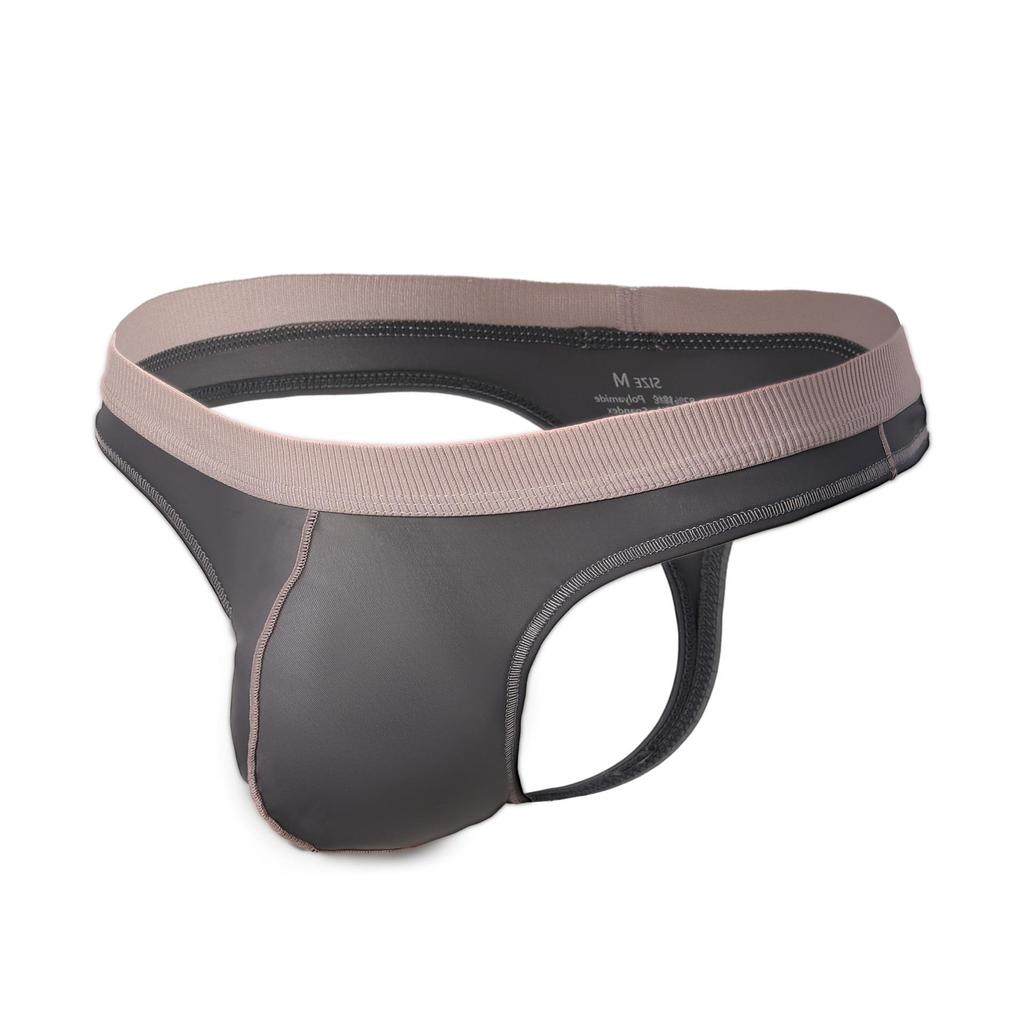 2025 Summer Ice Silk Men's Thong: Cool, Breathable, Fun Underwear