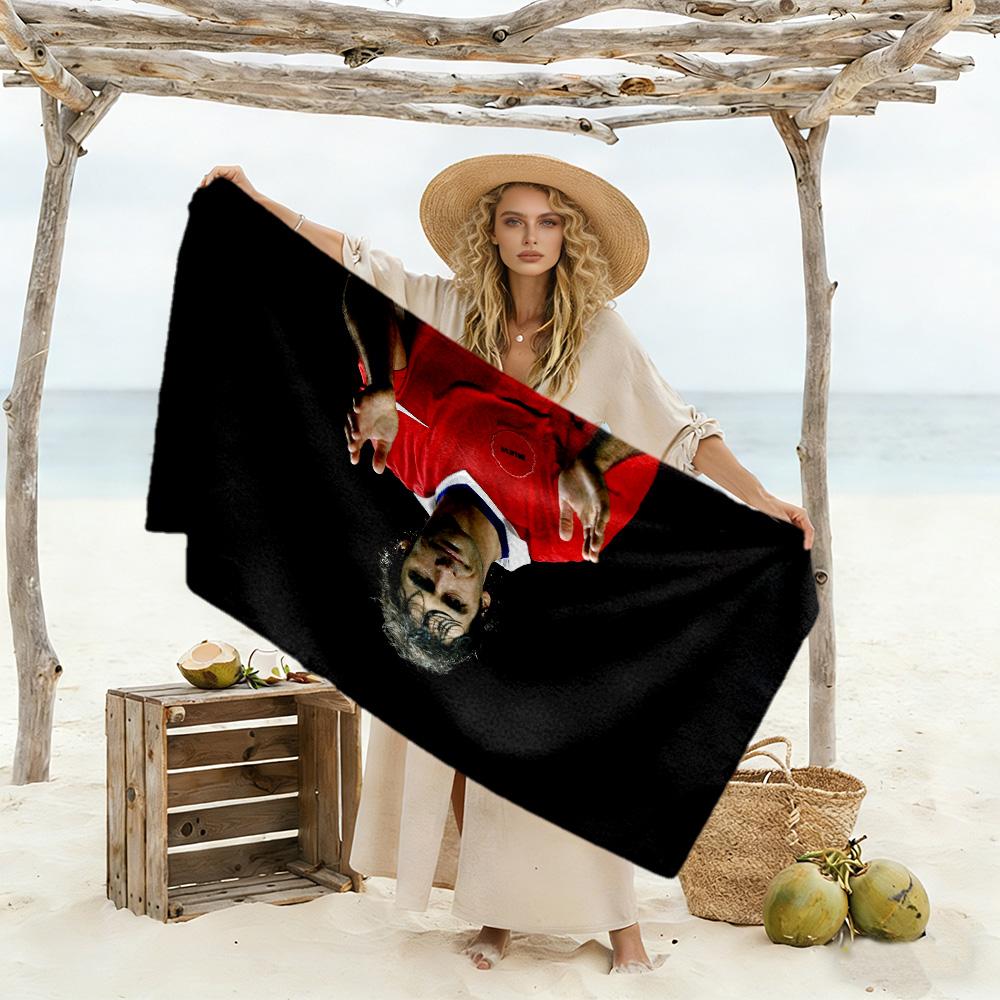Street Art Revolution Beach Towel Super Soft Microfiber Quickdry Fabric Comfortable Lightweight