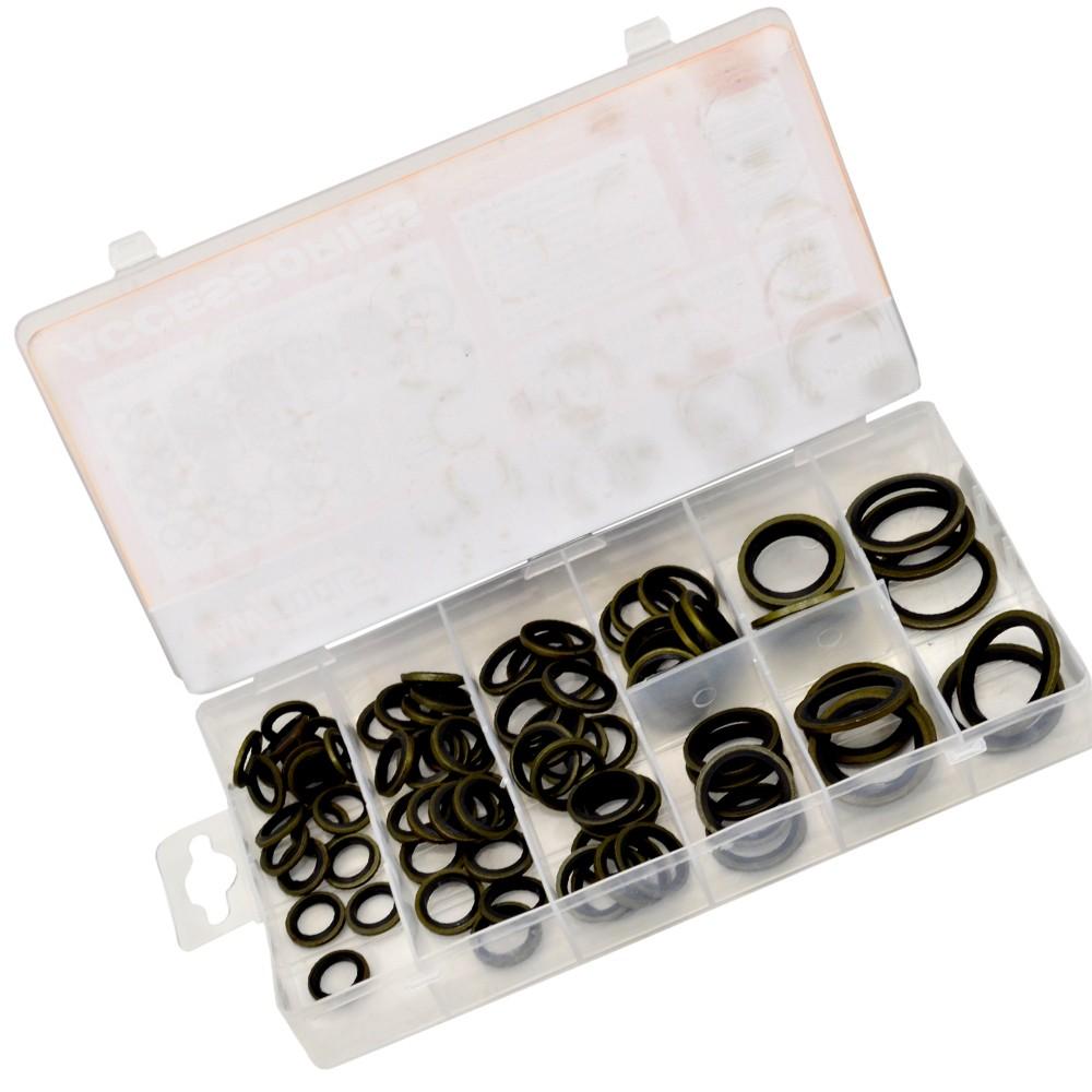 AW Tools Rubber Washers (Pack of 90)