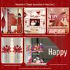 Wedding Room Décor Set: Bride & Groom's Background Wall with Double Happiness Decor