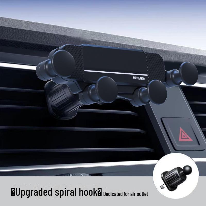 

Универсальный держатель автомобильного телефона: Простое гравитационное крепление для воздуховыпускного отверстия с возможностью нанесения логотипа для мобильных телефонов.