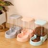 Pet Automatic Feeder Cat Drinking Water Bowl Cat Bowl Dog Bowl 3.8L Large Capacity Grain Storage Barrel Pet Supplies