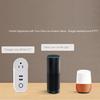 SA-002 2 USB Ports + 1 UK Socket WiFi Smart Power Plug Socket, Compatible with Alexa and Google Home, AC 110V-230V, UK Plug