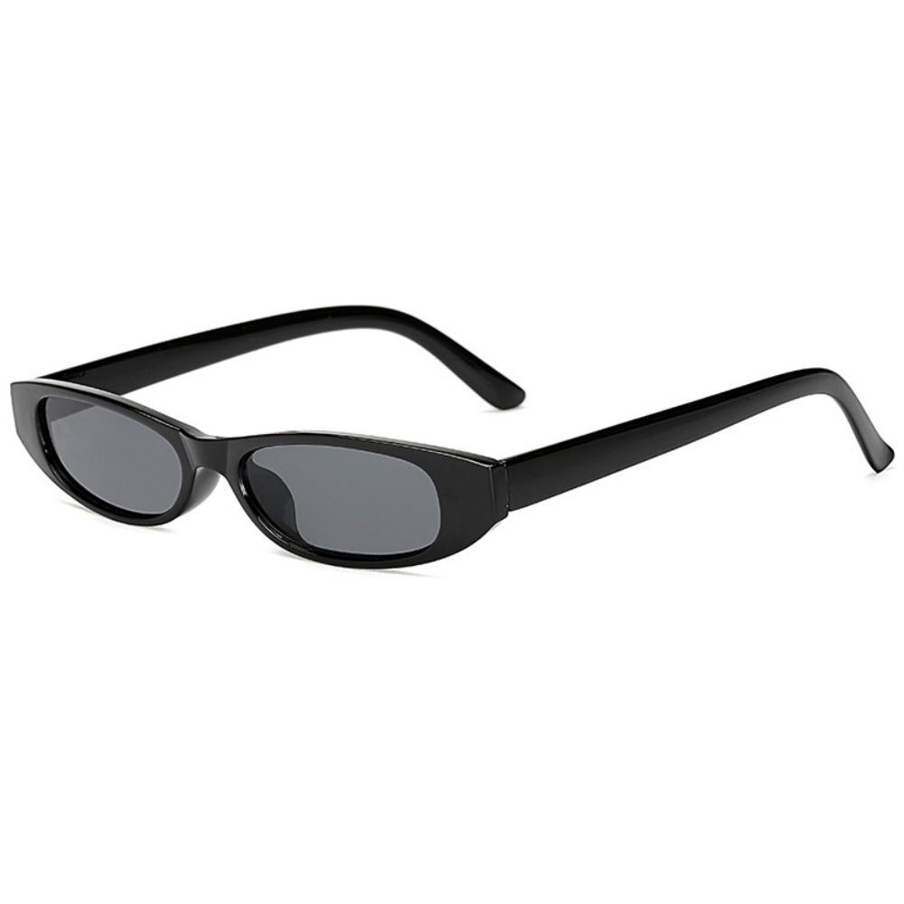 

Popular Small Narrow Cat Eye Sunglasses Women Men s Luxury Brand Black Red Sun Glasses Retro Tiny Rectangle Candy Shades