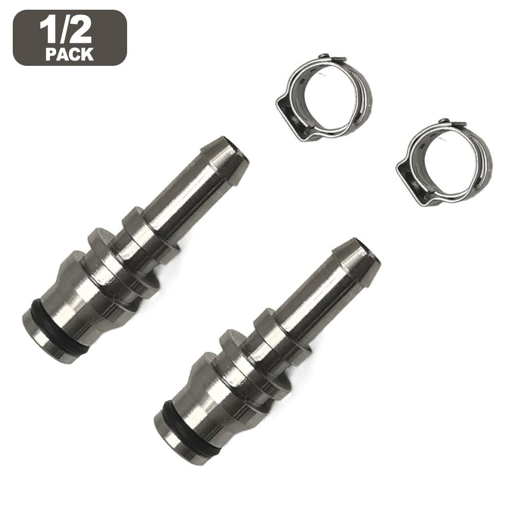

304 Stainless Steel Hose Stem Stainless Steel Connector Compatible Replacement 1 PACK