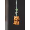 Zodiac Tiger Wooden Phone Charm & Key Chain: Cultural Night Market Souvenir