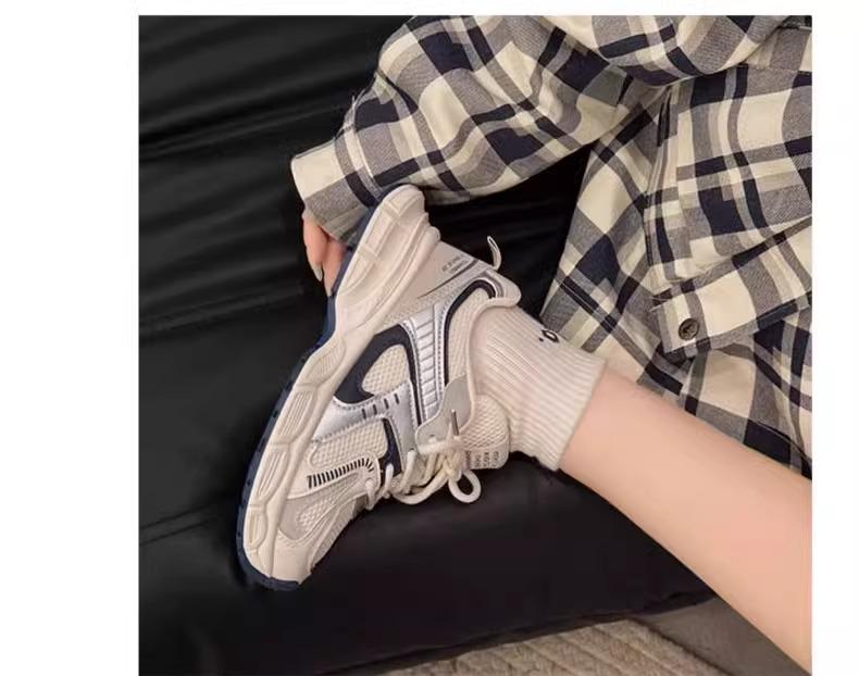 Spring/Autumn 2025 Girls' Casual Breathable Sneakers - Student & Children's Running Shoes