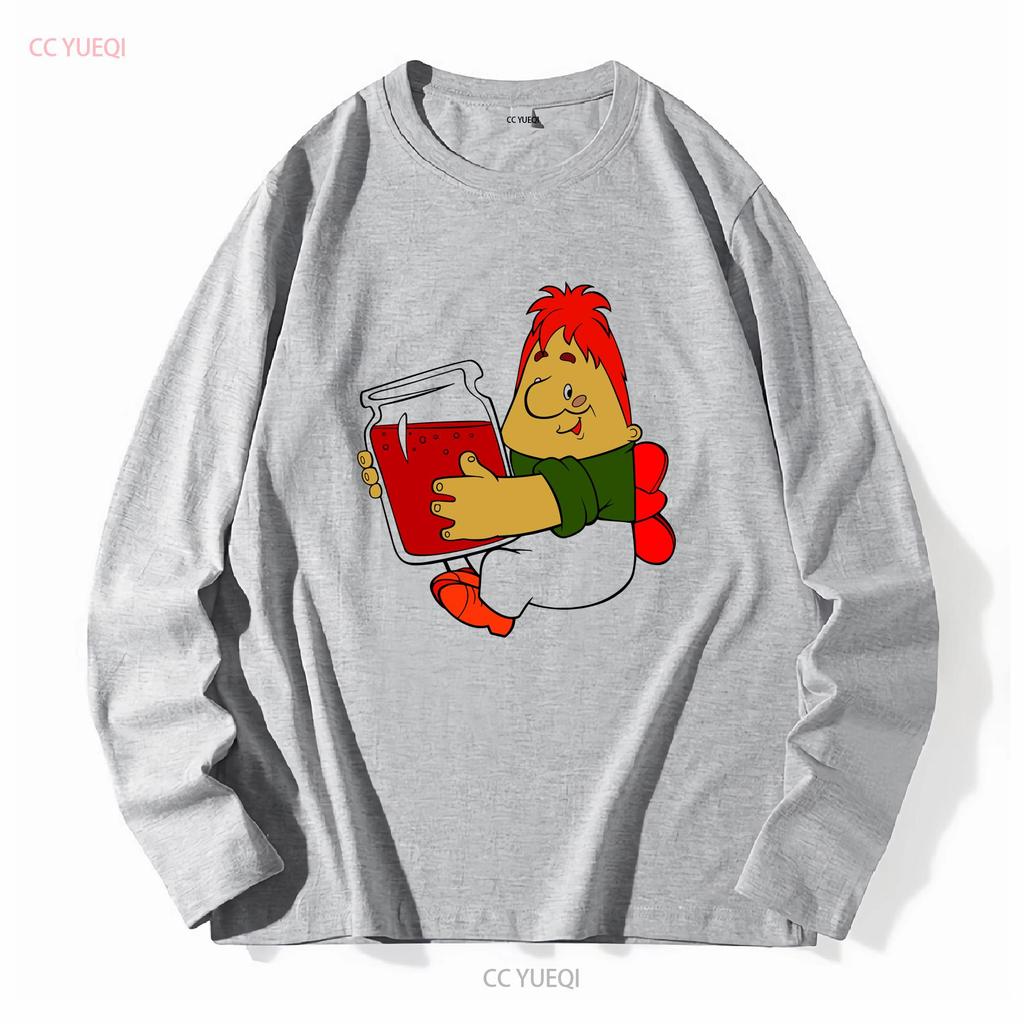 Karlsson T Shirt On the Roof Loves Jam Birthday Sovie Union Cartoon Inspired By Astrid Lindgren Book Vintage Washed Versatile