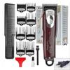Magic Cordless Hair Clippers Trimmers Pro Lightweight Haircutting Kit Salon