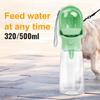 Travel 2-in-1 Pet Feeder Portable Dog Water Bottle Leak-Proof Water Dispenser