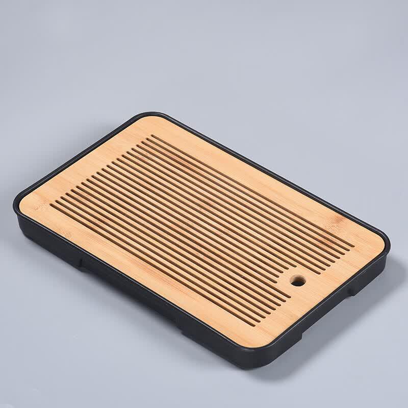 Bamboo Gongfu Tea Tray with Water Storage