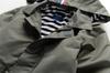 Hiheart Size 110cm Kids' Jacket, Windbreaker, Water-Repellent, Casual, Outdoor, Gray,