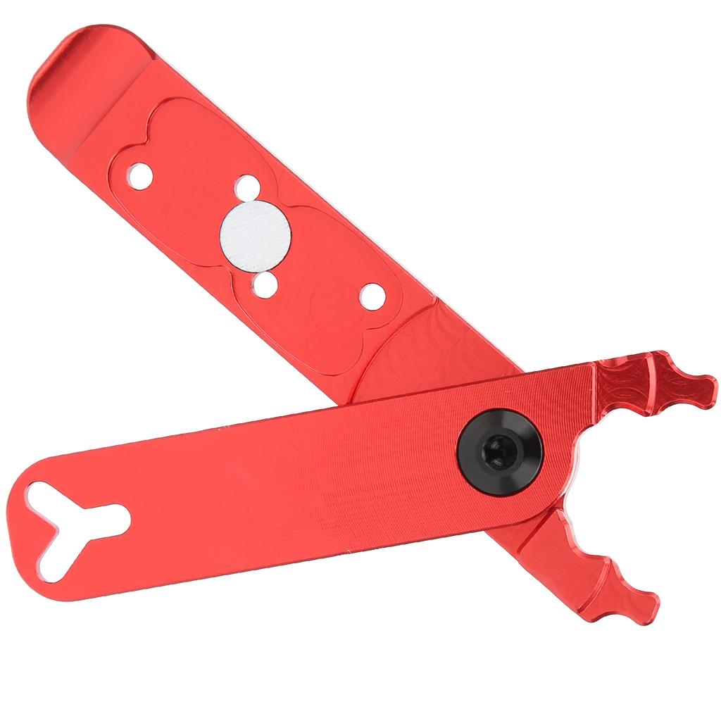 ZTTO Bicycle Chain Pliers Master Link Plier Valve Tool Tire Lever 4‑In‑1 Multi Function ToolsRed