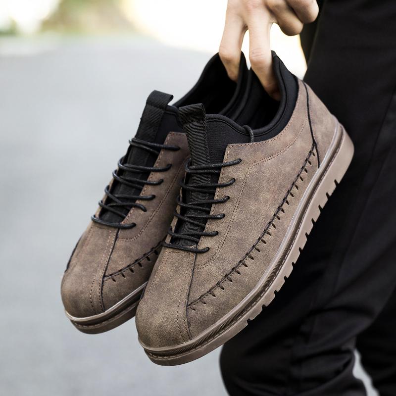 

Модные новые стильные мужские повседневные туфли на шнуровке мужские туфли легкие удобные дышащие кроссовки для ходьбы Tenis Feminino Zapatos 39-46 7