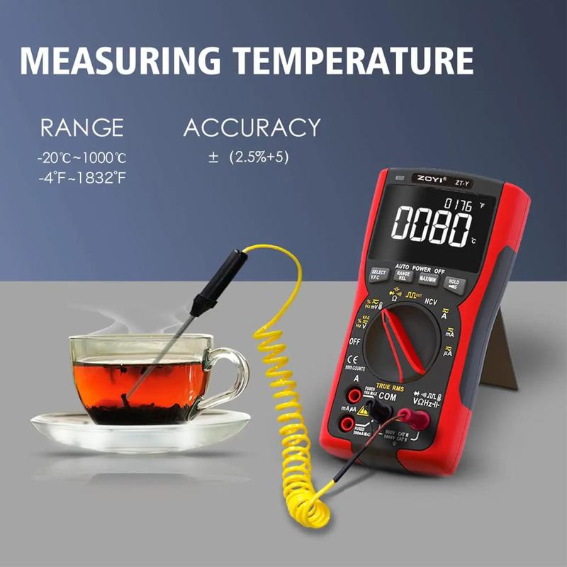 ZOYI high-precision ZT-Y automatic range multifunctional digital multimeter Intelligent anti-burn electrician maintenance