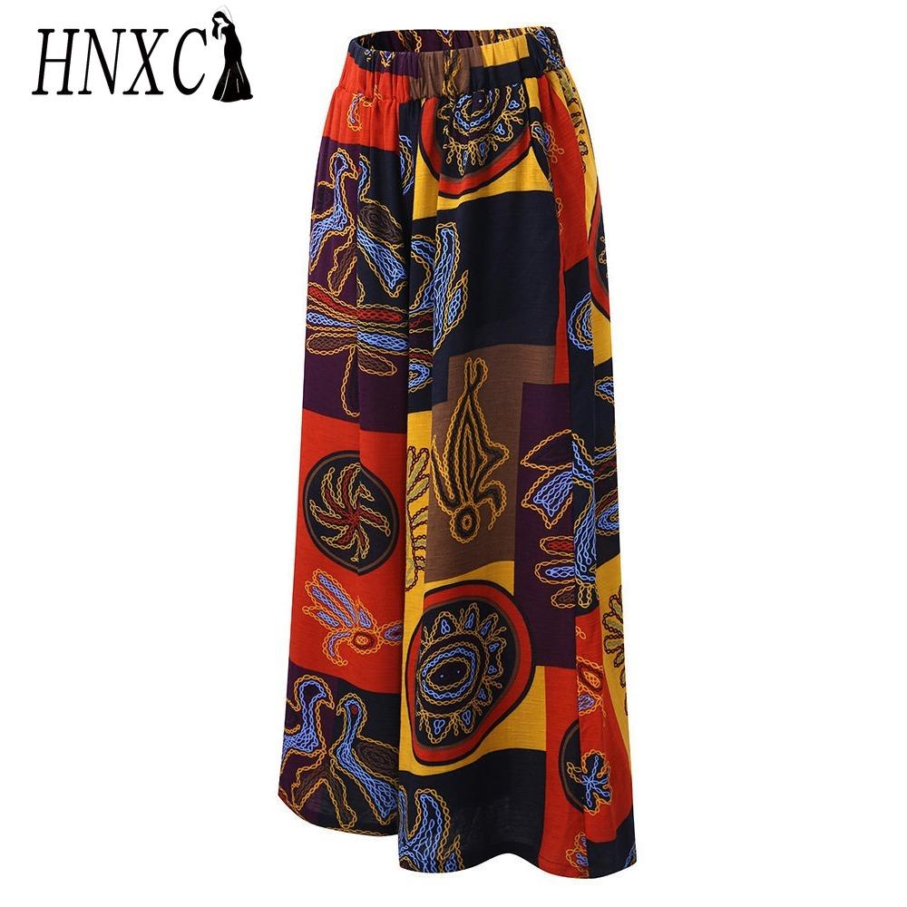 

HNXC Женские модные повседневные брюки и капри с однотонным принтом XXXXL